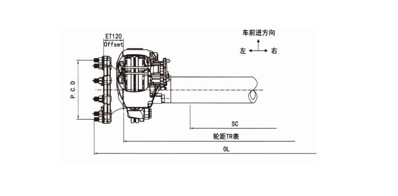 Disc Brake Axle Series