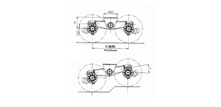 Two-Axle Cantilever Suspension