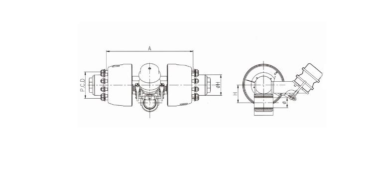 Hydraulic Swing Arm Axle Serie